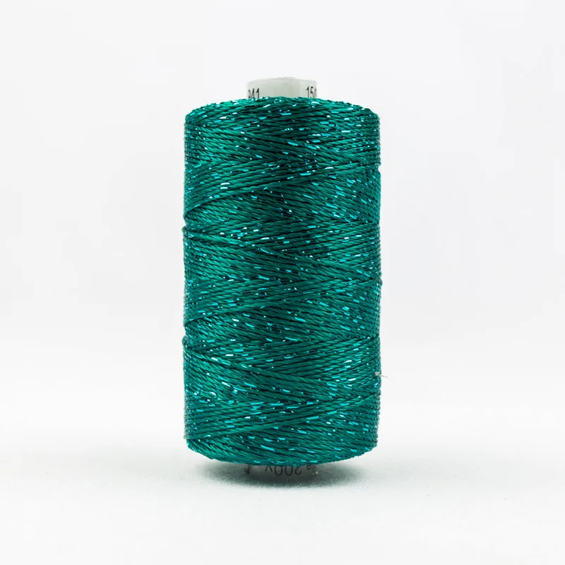 DAZZLE: 8wt Rayon Metallic 200yds-Bluegrass Green 941