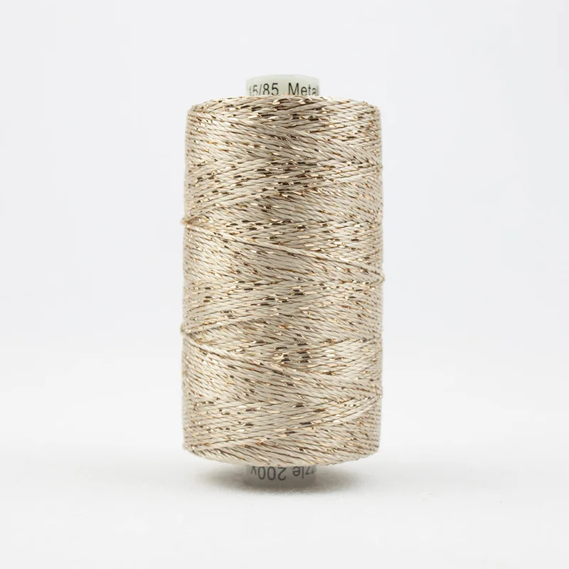 DAZZLE: 8wt Rayon Metallic 200yds-Ecru 7102