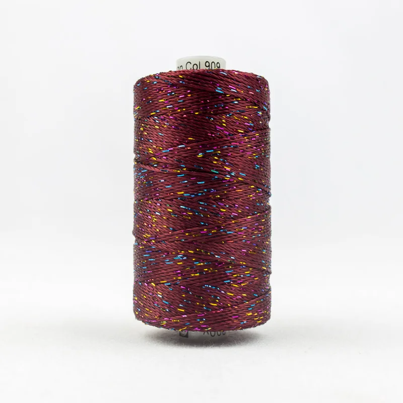 DAZZLE: 8wt Rayon Metallic 200yds-Molasses 909