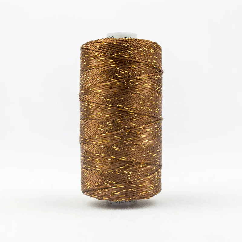 DAZZLE: 8wt Rayon Metallic 200yds-Nutmeg 6230