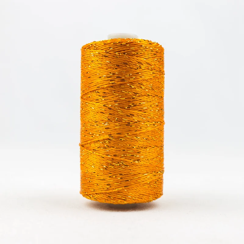 DAZZLE: 8wt Rayon Metallic 200yds-Pumpkin 2108