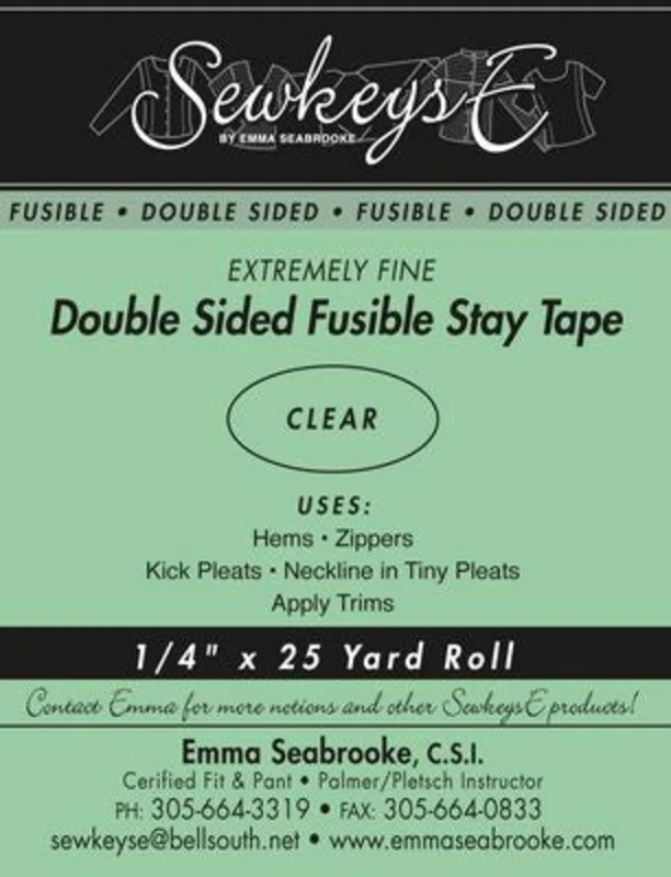 DBL SIDED FSE STY TP .25 EX FN