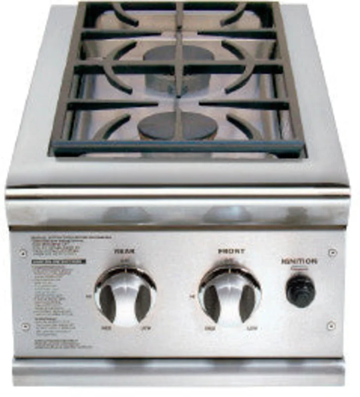 DCS - 2 Burner Gas BBQ Side Burner in Stainless - BGB132-BI-N Stainless