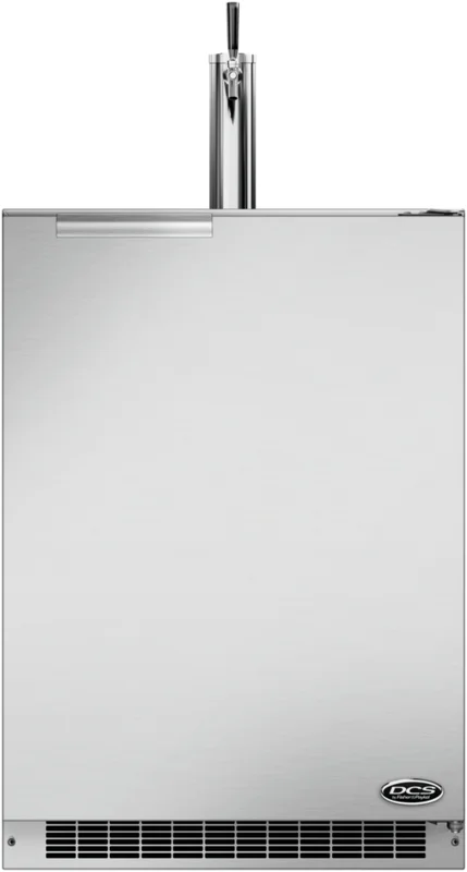 DCS - 23.875 Inch 5.7 cu. ft Outdoor Beer Dispenser in Stainless - RF24TR1 Stainless