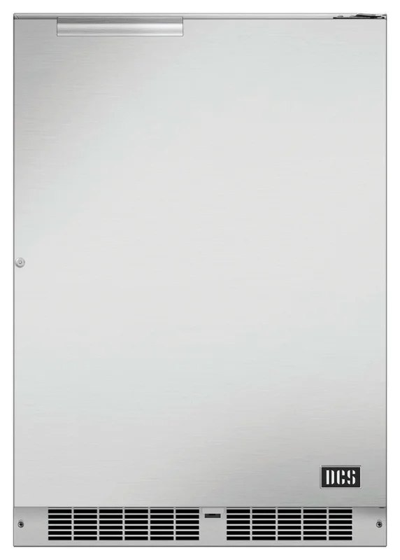 DCS - 23.88 Inch 5.3 cu. ft Mini Fridge Refrigerator in Stainless - RF24RE4 Stainless
