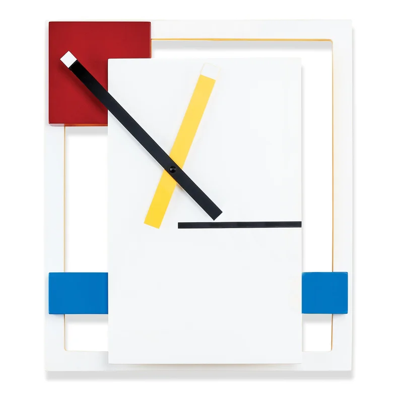De Stijl Wall Clock