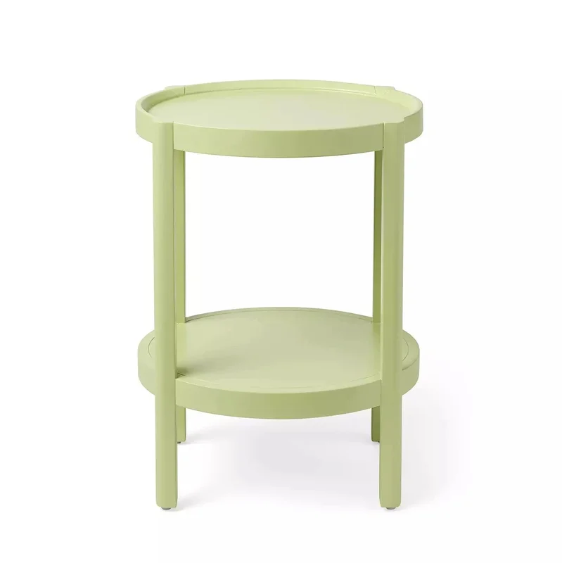 Deen Side Table - Pear, 16.4"W x 13.4" D