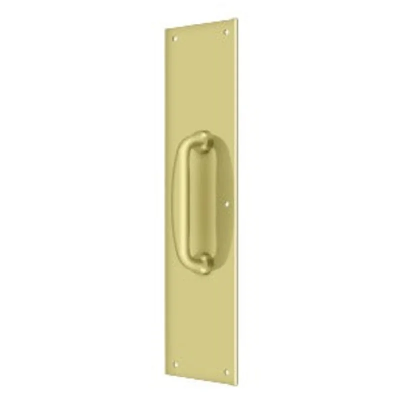Deltana - 3-1/2" x 15" Push & Pull Plate w/ 5-1/4" Door Pull