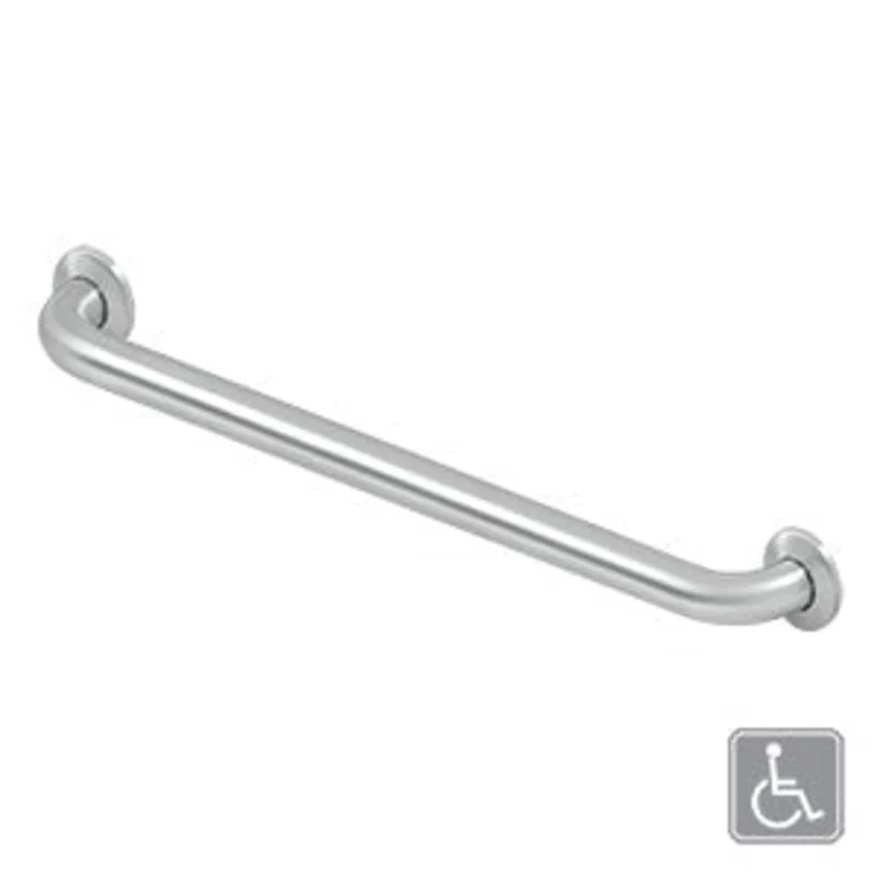 Deltana - Bathroom Accessories - 18" Grab Bar / Stainless Steel