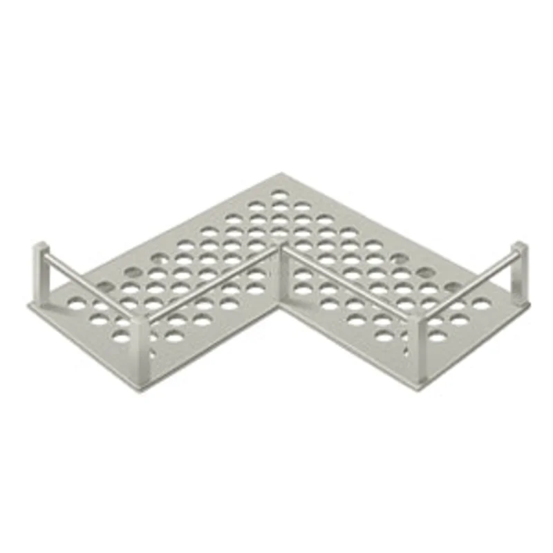Deltana - Bathroom Baskets - 9" Heavy Duty Universal Corner Shower Shelf