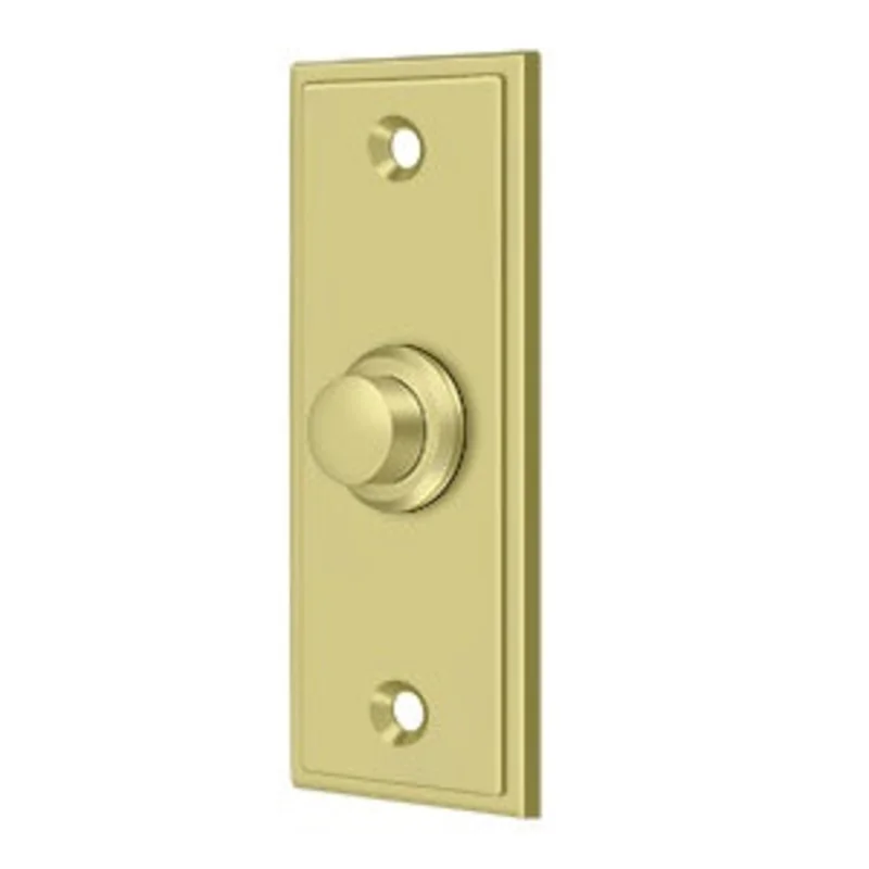 Deltana - Bell Buttons - Contemporary Rectangular Bell Button