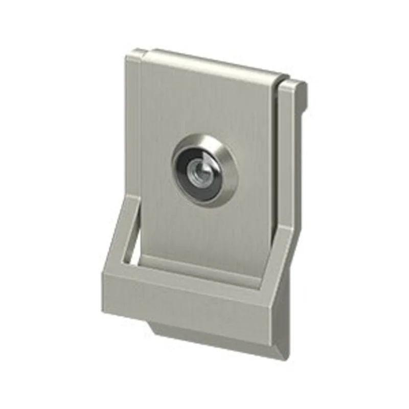 Deltana - Door Knockers - Modern Door Knocker w/ Viewer