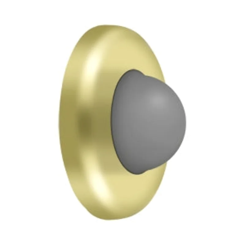 Deltana - Flush Bumpers - 2-1/2" Convex Wall Mount Flush Bumper