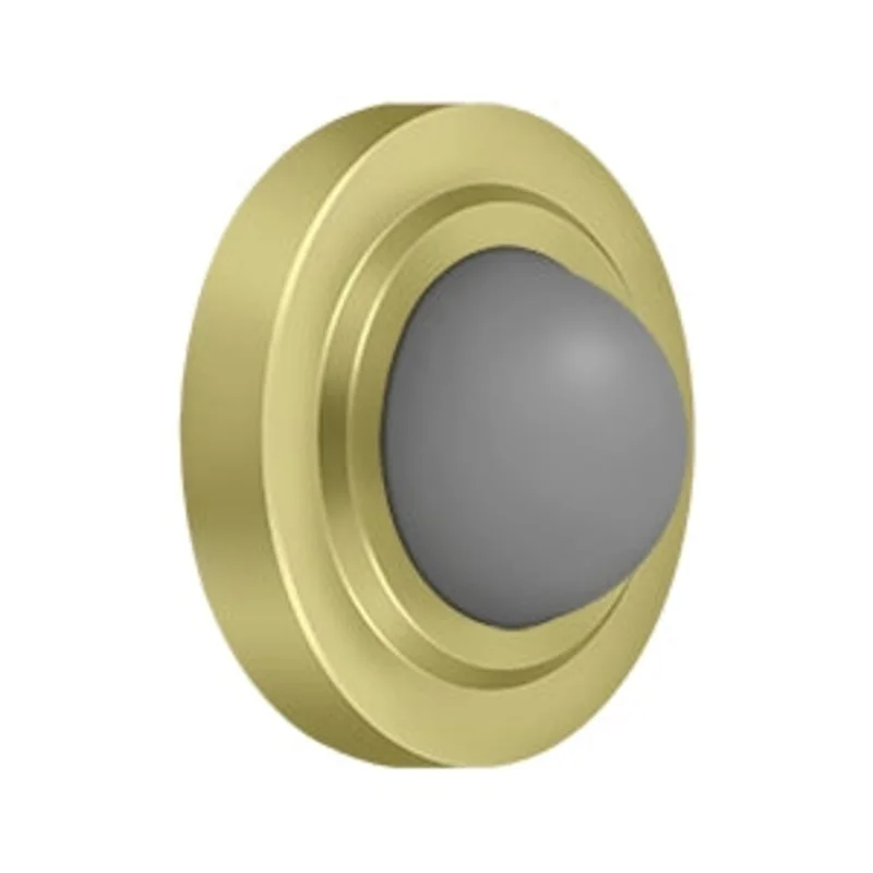 Deltana - Flush Bumpers - 2-3/8" Convex Wall Mount Flush Bumper
