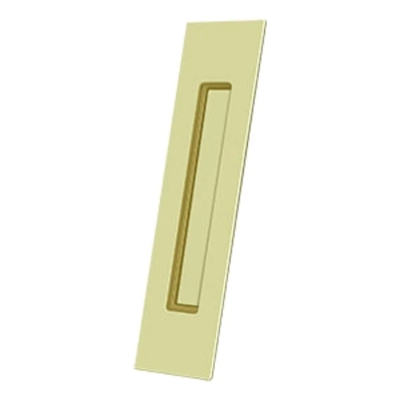 Deltana - Flush Pulls - 10" x 2-1/4" Heavy Duty Rectangular Flush Pull