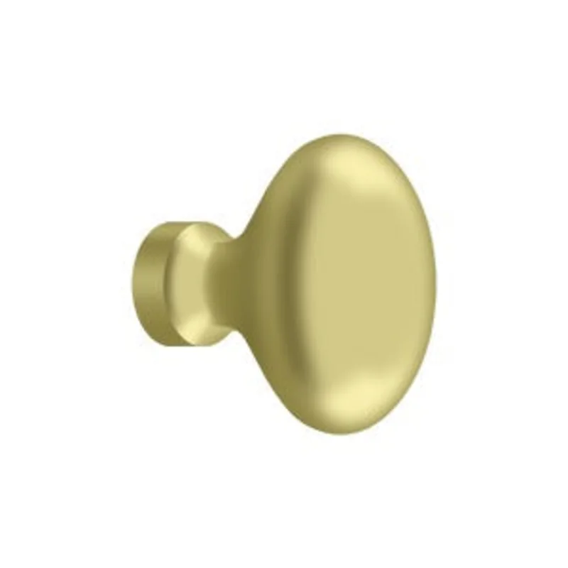 Deltana - Knobs - 1-1/4" Oval/Egg Cabinet Knob