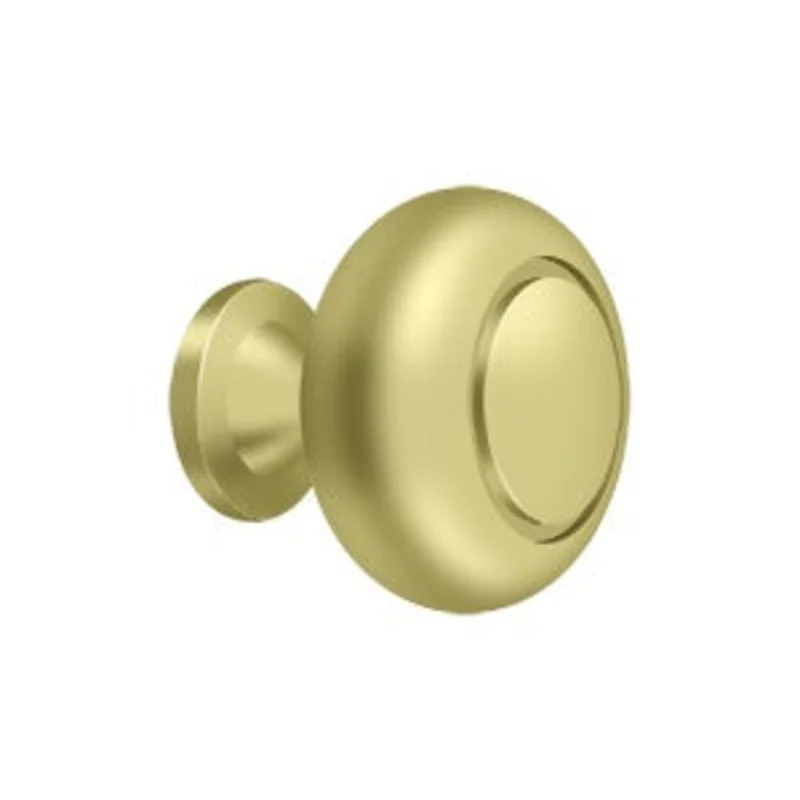 Deltana - Knobs - 1-1/4" Round Cabinet Knob w/ Groove