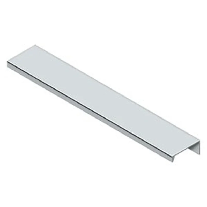 Deltana - Modern Cabinet Pulls - 9-1/16" Modern Cabinet Angle Pull / Aluminium