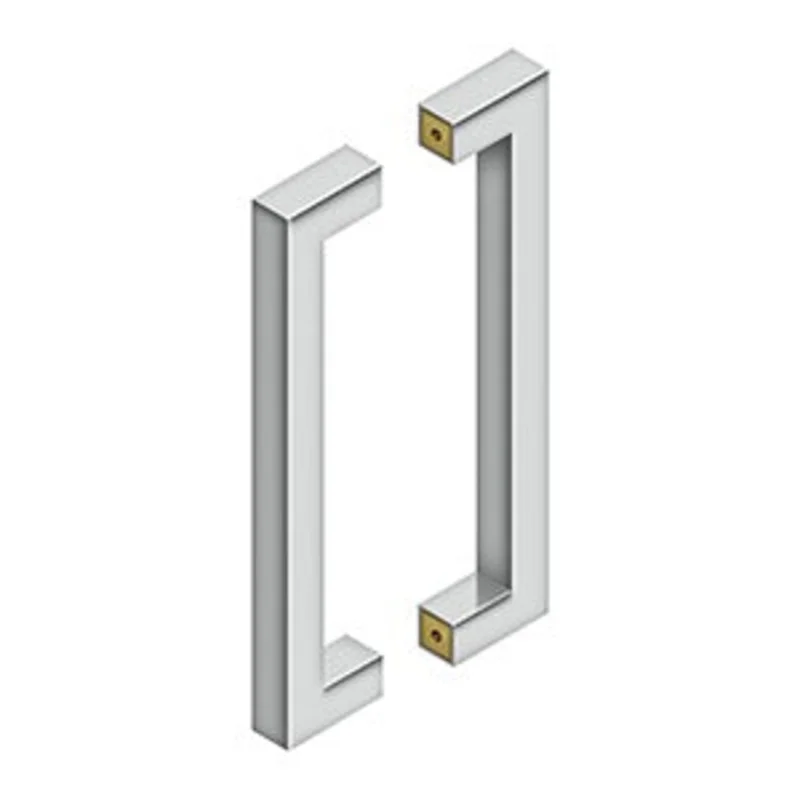 Deltana - Modern Door Pulls - 12" Contemporary Door Pull (Back-To-Back)