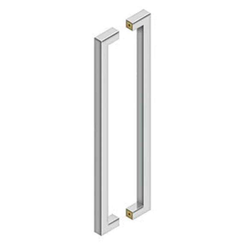 Deltana - Modern Door Pulls - 24" Contemporary Door Pull (Back-To-Back)
