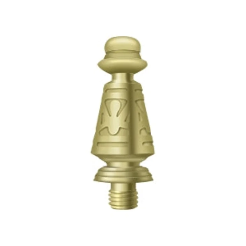 Deltana - Solid Brass Door Finials - Ornate Tip (Each)