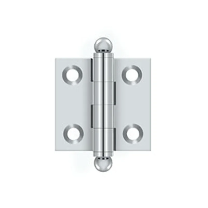 Deltana - Solid Brass Hinges - 1-1/2" x 1-1/2" Cabinet Hinge (Pairs)