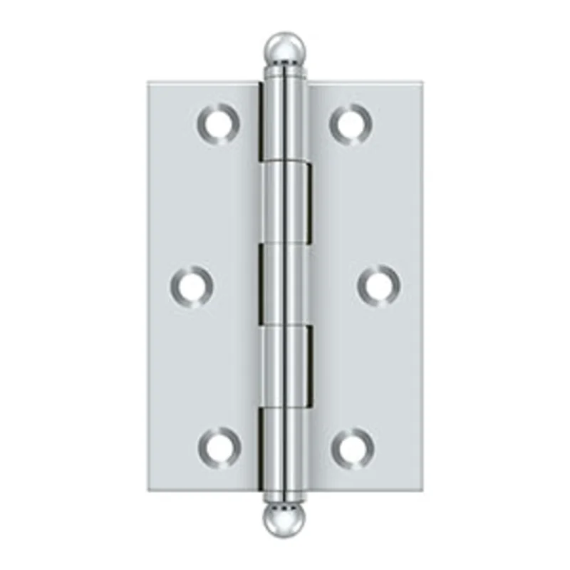 Deltana - Solid Brass Hinges - 3" x 2" Cabinet Hinge (Pairs)