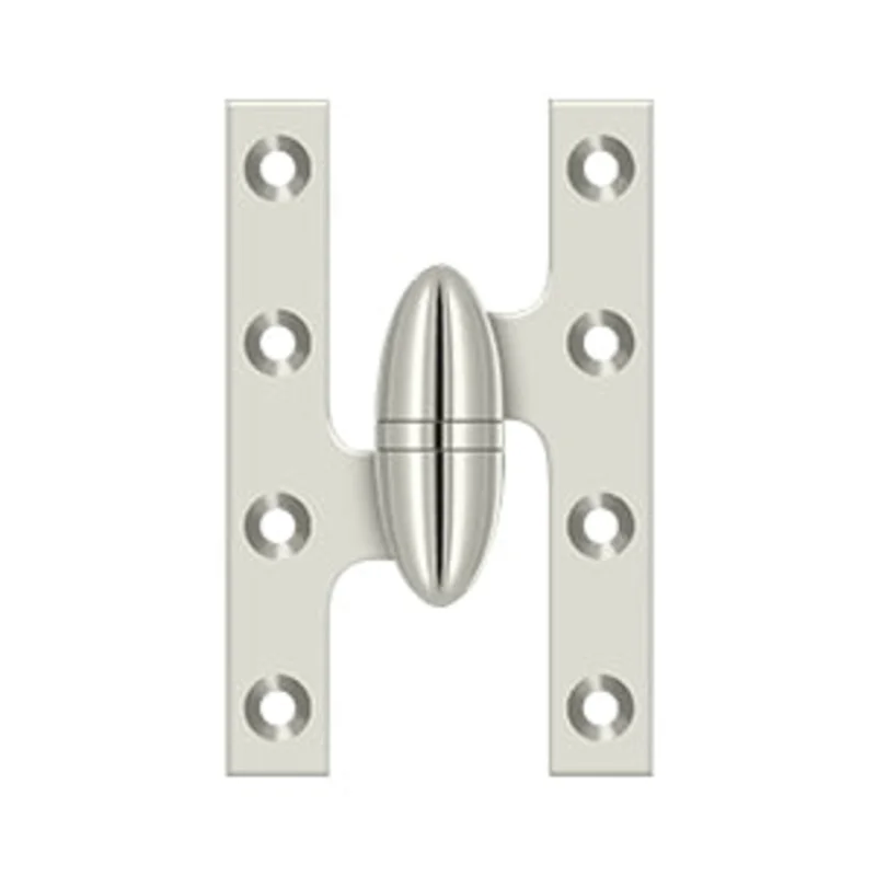 Deltana - Solid Brass Hinges - 5" x 3-1/4" Olive Knuckle Door Hinge (Each)