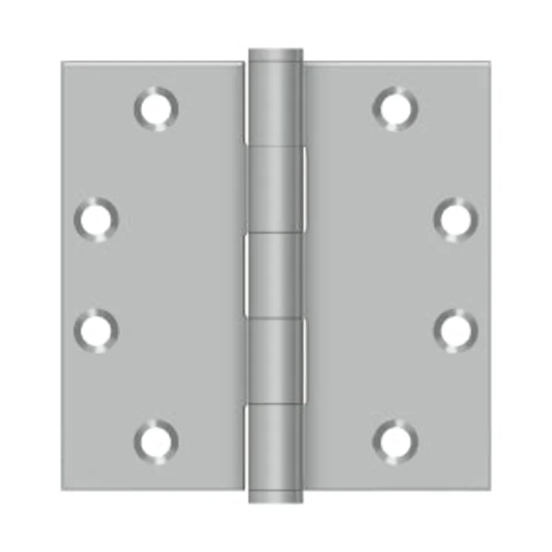 Deltana - Stainless Steel Hinges - 4-1/2" x 4-1/2" Door Hinge Square Corner (Pairs)