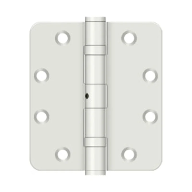 Deltana - Stainless Steel Hinges - 4-1/2" x 4" NRP Ball Bearing Door Hinge 1/4" Radius Corner (Pairs)