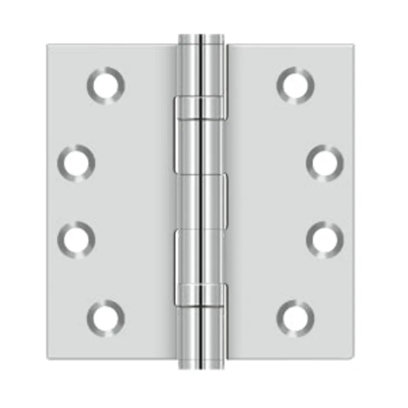 Deltana - Stainless Steel Hinges - 4" x 4" Ball Bearing Door Hinge Square Corner (Pairs)