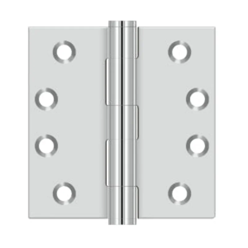 Deltana - Stainless Steel Hinges - 4" x 4" Door Hinge Square Corner (Pairs)