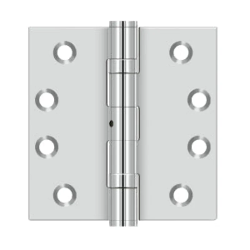 Deltana - Stainless Steel Hinges - 4" x 4" NRP Ball Bearing Door Hinge Square Corner (Pairs)