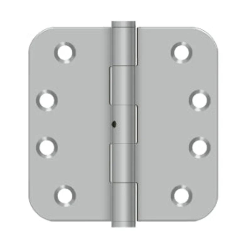Deltana - Stainless Steel Hinges - 4" x 4" NRP Residential Door Hinge 5/8" Radius Corner (Pairs)