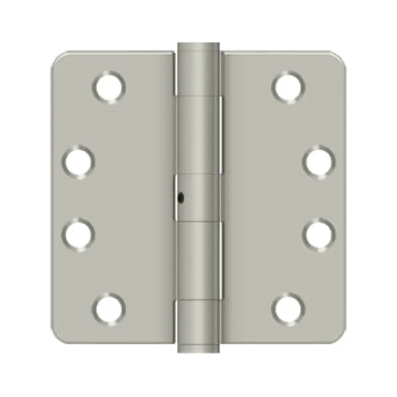 Deltana - Steel Hinges - 4" x 4" NRP Heavy Duty Door Hinge 1/4" Radius Corner (Pairs)