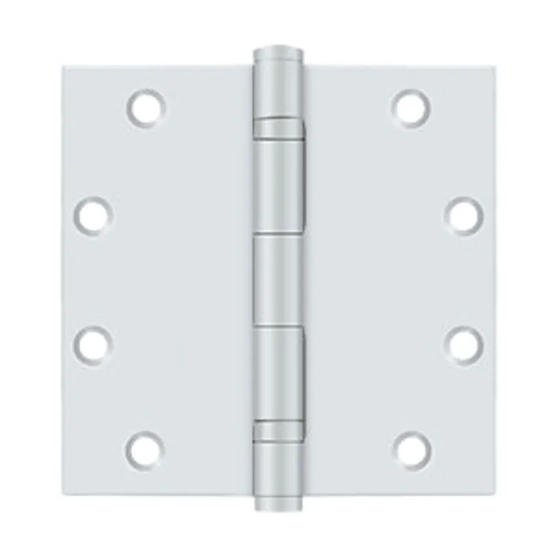 Deltana - Steel Hinges - 5" x 5" Heavy Duty Ball Bearing Door Hinge Square Corner (Pairs)