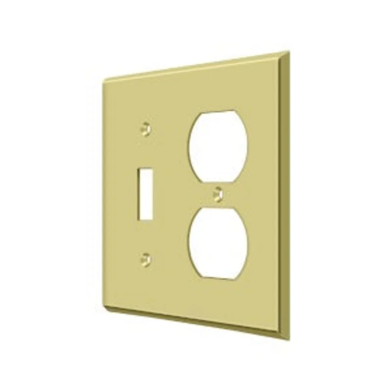 Deltana - Switch Plates - Single Switch/Double Outlet