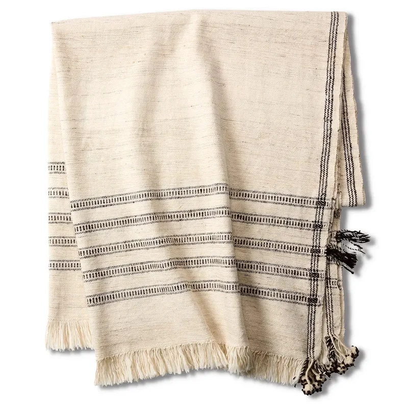 Didina Margosa Oversized Throw, 40" x 80"
