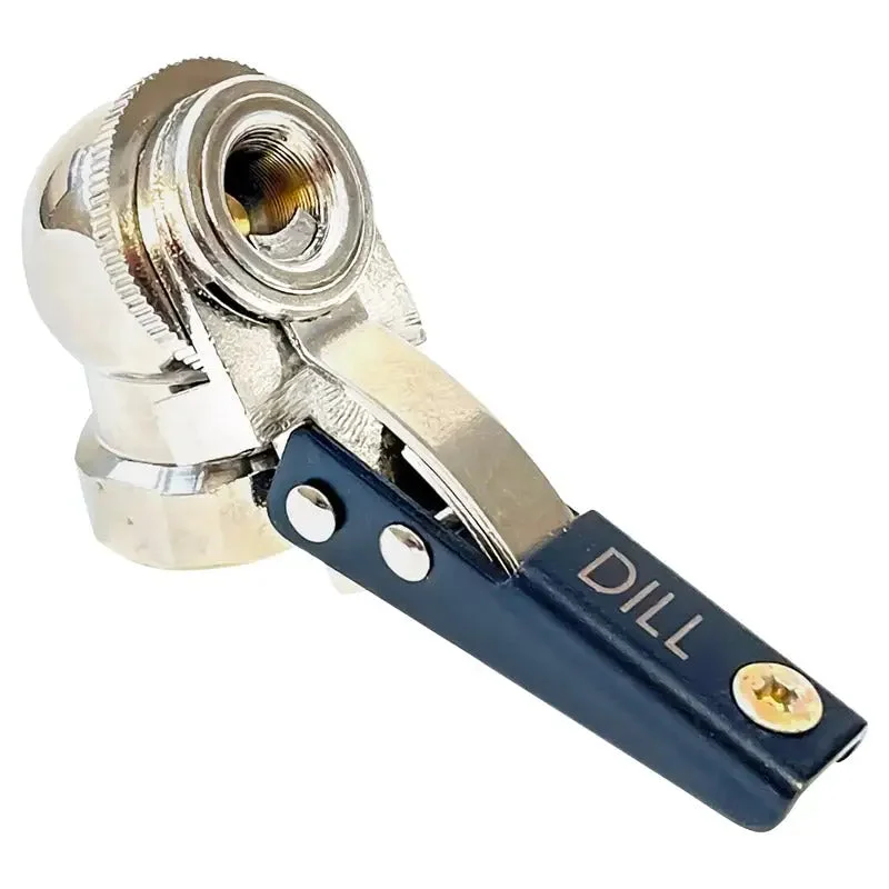 Dill 1/4" FNPT Ball Foot Air Chucks Clip-on/Open