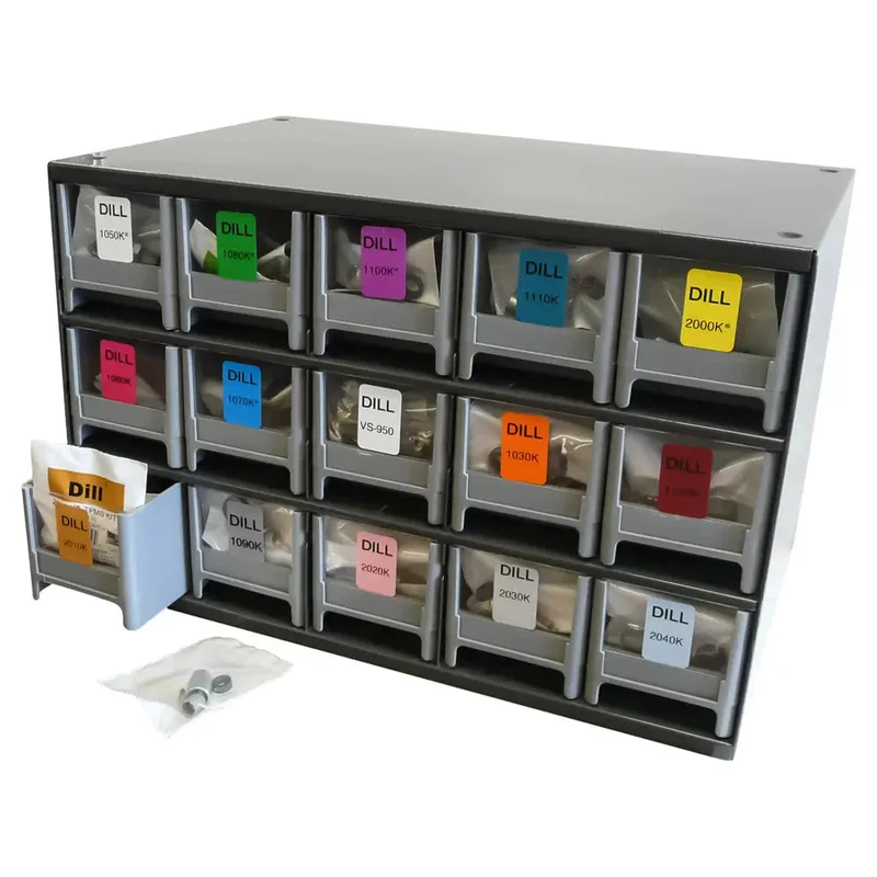 Dill 5112A TPMS Service Kit Assortment Cabinet (180 Pcs)