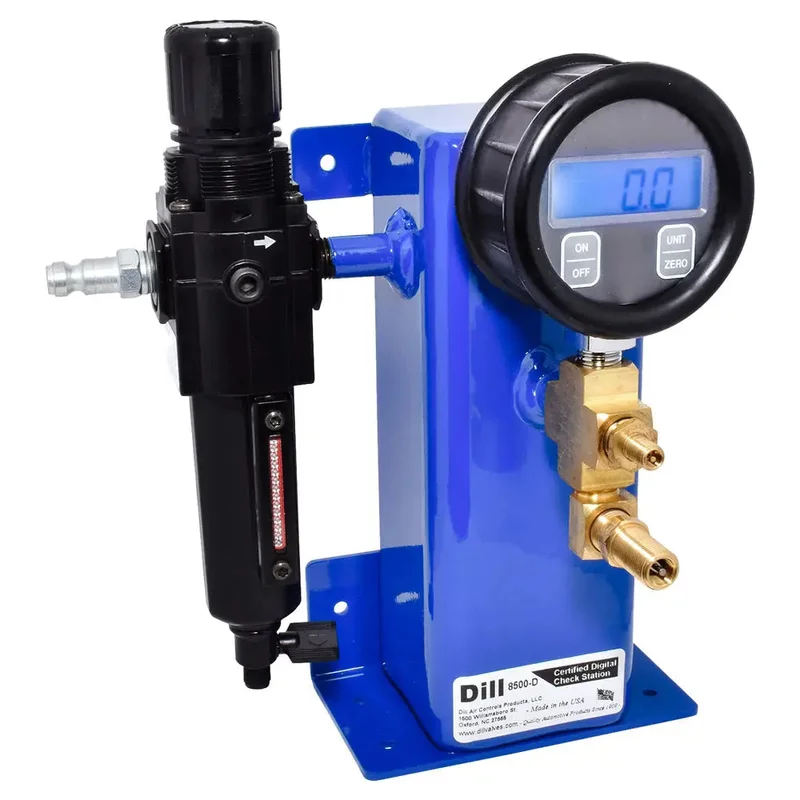 Dill 8500-D Certify Gauge Check Station w/ Digital Display