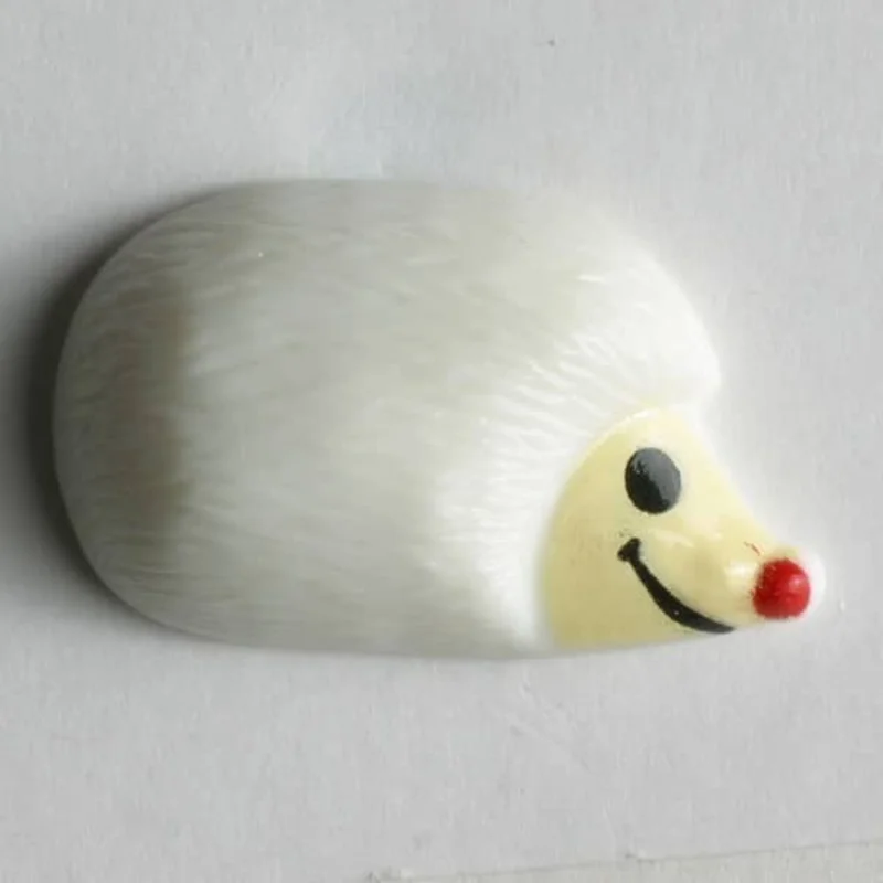 DILL BUTTONS: - Hedgehog Button - 18mm