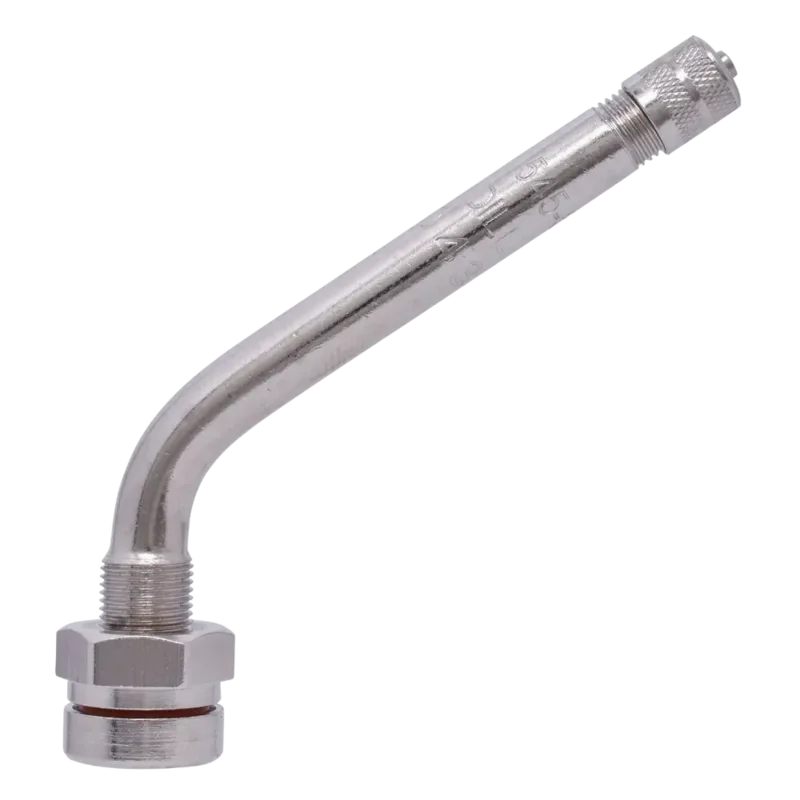 Dill DV-545-55 TPMS Clamp-In Valve Stem, M6 Tapped, .390" Hole, 55 Bend