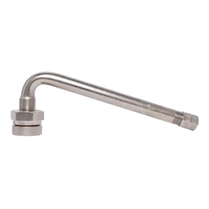 Dill DV-546G TPMS Clamp-In Valve Stem, M6 Tapped, .390" Hole, 105 Bend