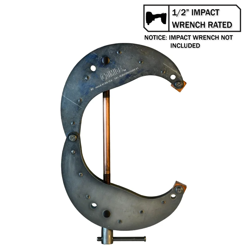 DIMIDE 1/2 (HD) Series #8 Copper Coated Clamp