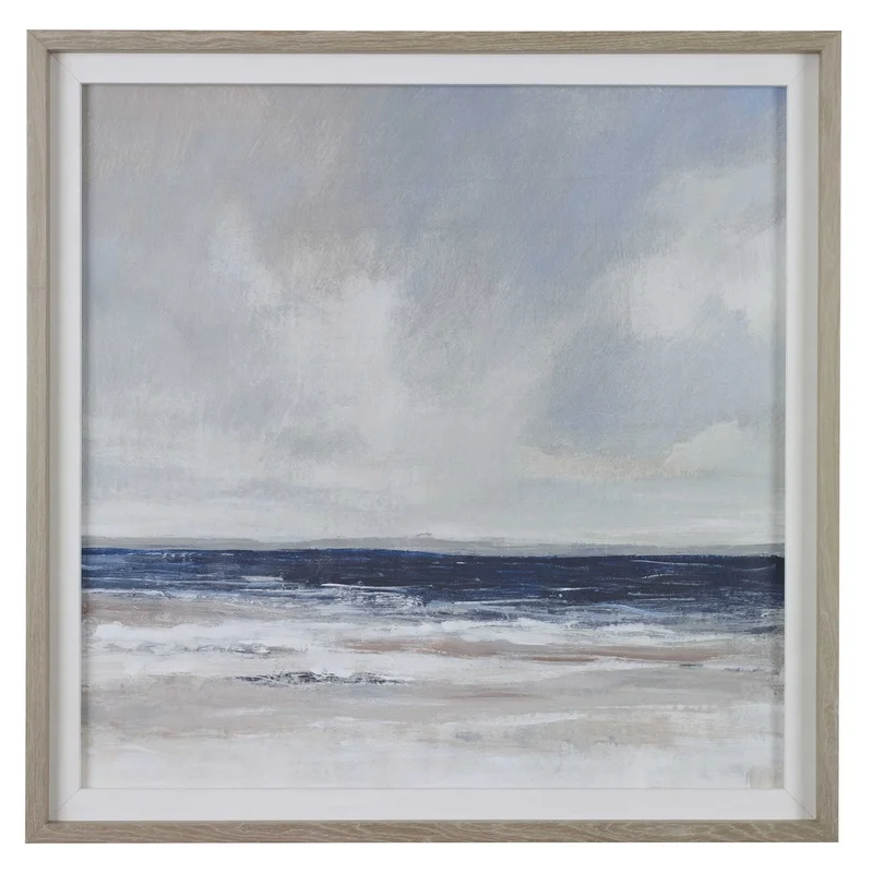 Distant Land Framed Print, 41"W X 41"H