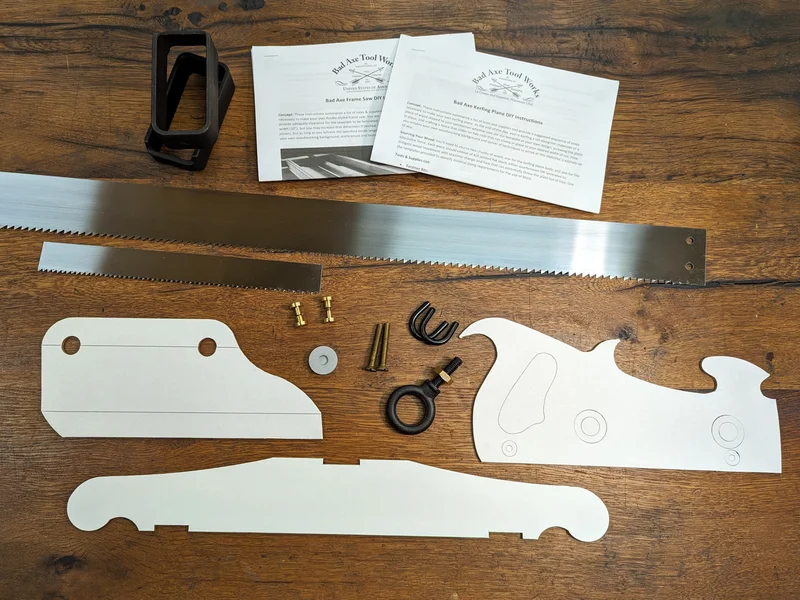 DIY Frame Saw and Kerfing Plane Kits