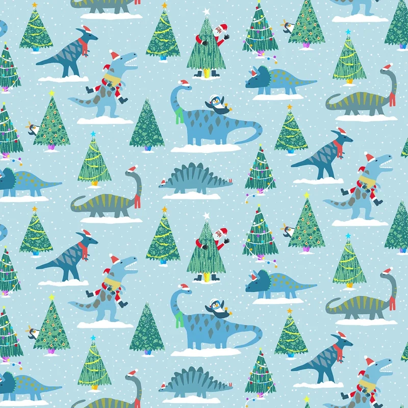 DON'T CLAUS A SCENE: Elf This-Aquarius (1/4 Yard)