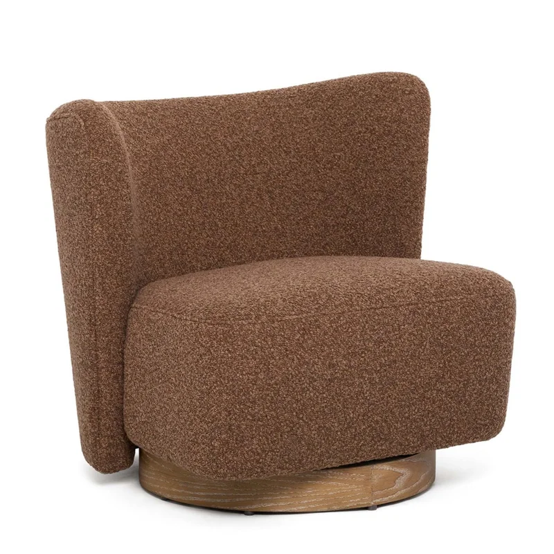 Dorian Swivel Lounge Chair, Ridge