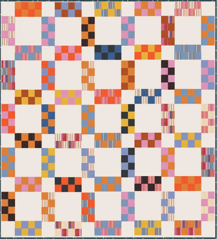 Dorothy's Check Mates: Quilt Kit Warm